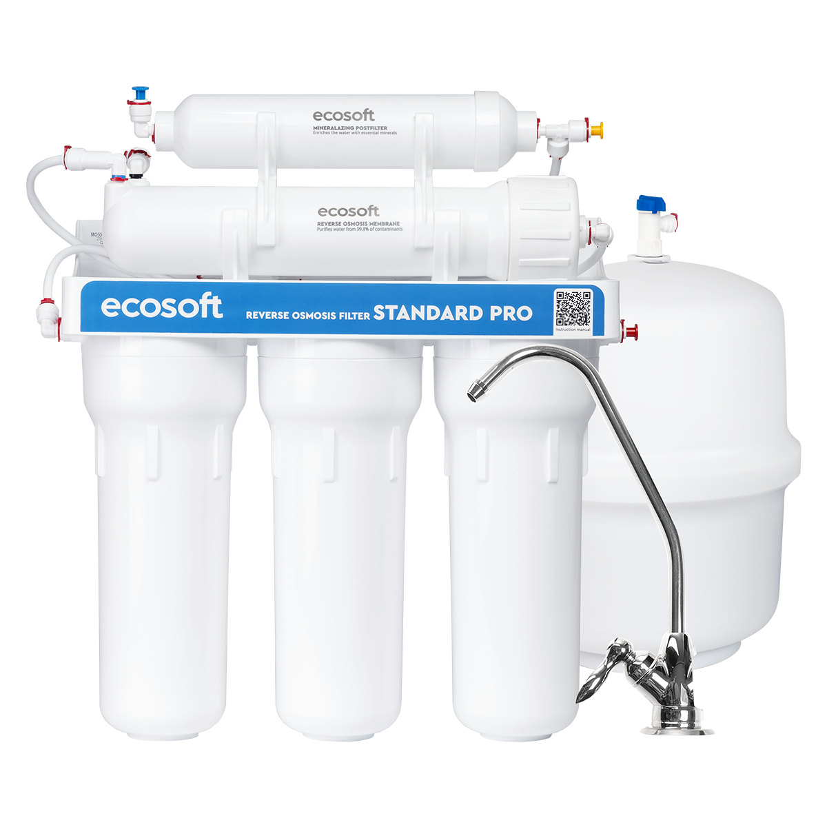 Фільтр зворотного осмосу Ecosoft Standard PRO з мінералізатором